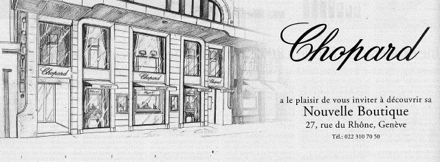 Publicité Chopard - Le Temps 20.12.12 Publicité Chopard - Le Temps 20.12.12